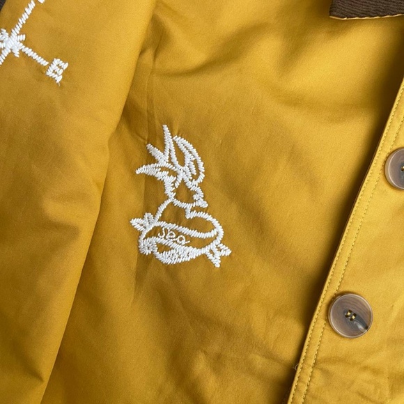 Sea New York NWOT Clyde Barn Jacket in Yellow - Picture 5 of 15